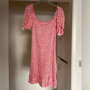NWT Promesa Coral Floral Dress Medium
